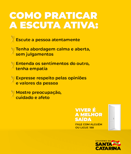 Setembro Amarelo: Campanha reforça importância da prevenção ao suicídio