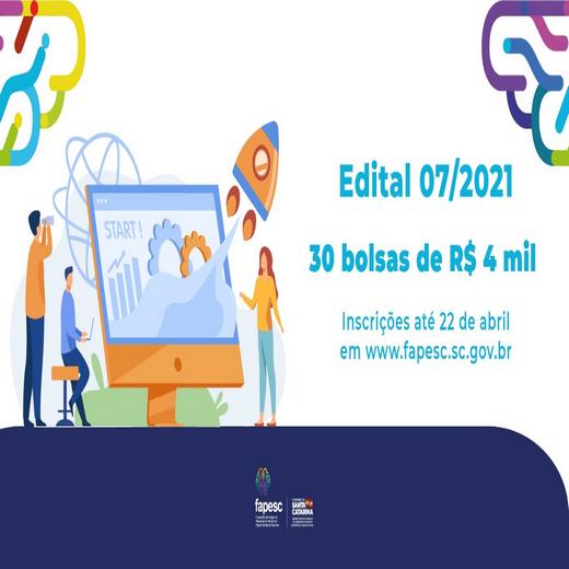 Fapesc abre inscrições para 30 bolsas de R$ 4 mil para Gestão de Projetos