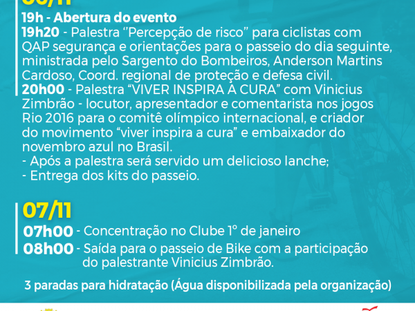 Evento Novembro Azul “Prevenção em Movimento”