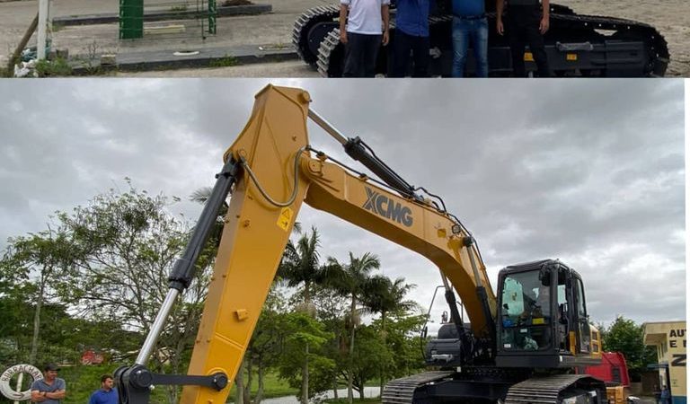 Jaguaruna adquire sua primeira Escavadeira Hidráulica