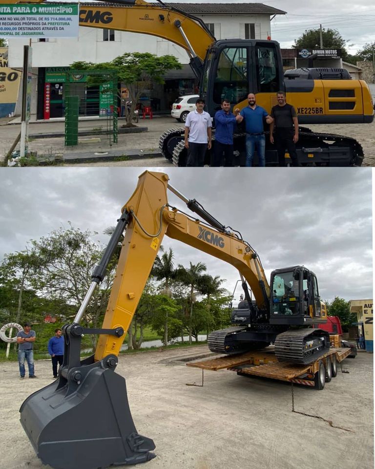Jaguaruna Adquire Sua Primeira Escavadeira Hidráulica Jornal Sul Em Foco 8103