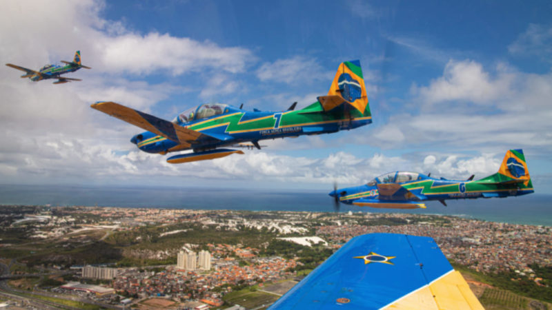 Esquadrilha da Fumaça fará apresentação especial em Tubarão