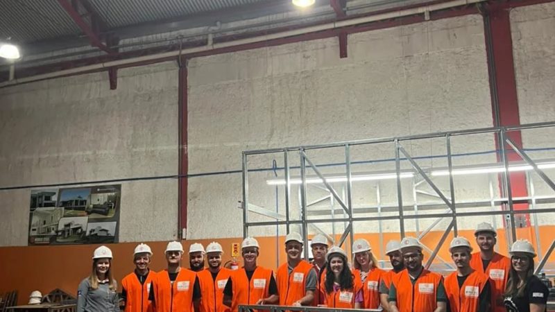 Acadêmicos de Engenharia fazem visita técnica