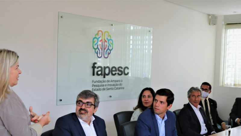 Comitiva da Embaixada de Portugal visita Fapesc