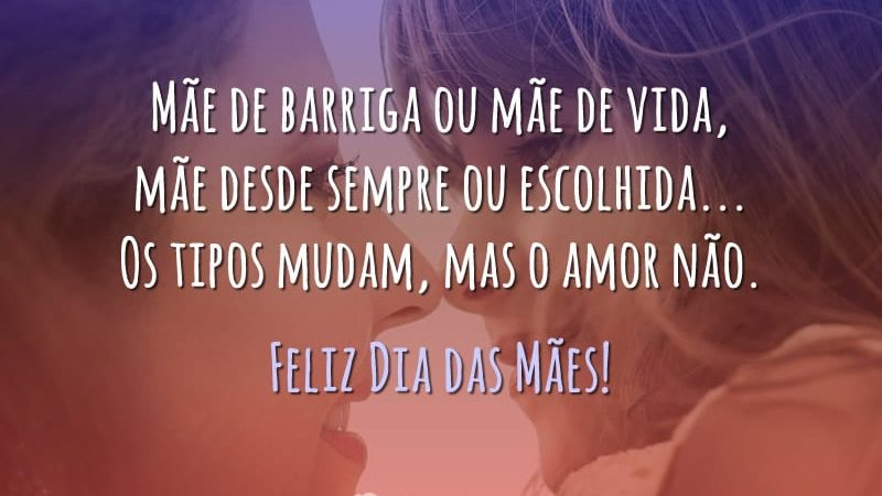 Mensagem de Dia das Mães