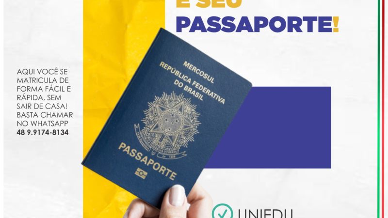 Histórico Escolar é seu Passaporte