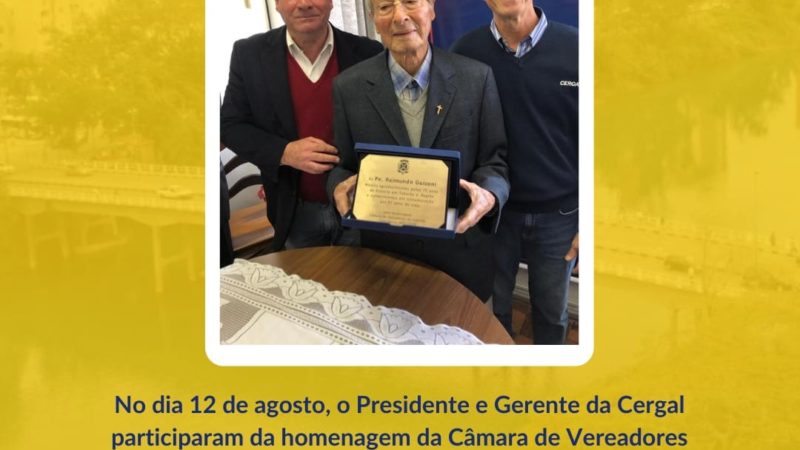 Homenagem ao Padre Raimundo Guizoni