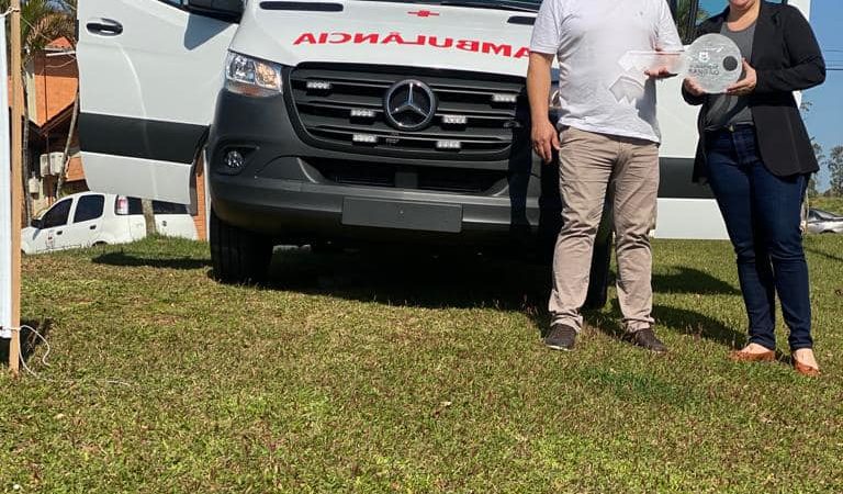 Município de Sangão Adquire Ambulância Equipada Para UTI Móvel