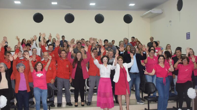 Câmara celebra Outubro Rosa com palestra alusiva￼