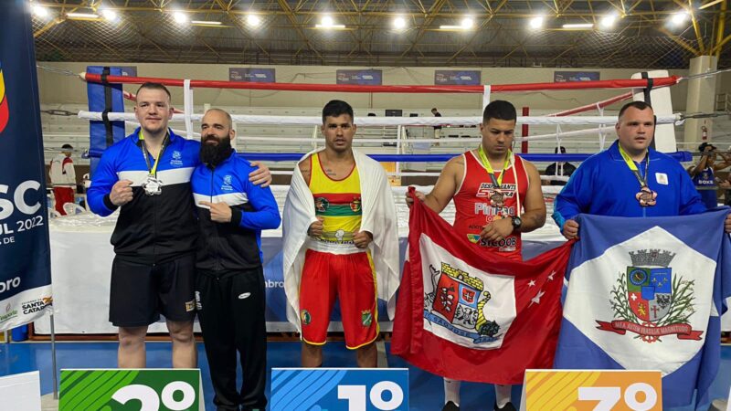 Helton Cruz é Medalha de Prata no Jasc