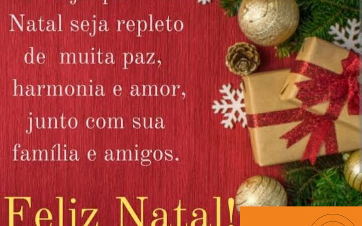 Um feliz natal da equipe Jornal Sul em Foco!