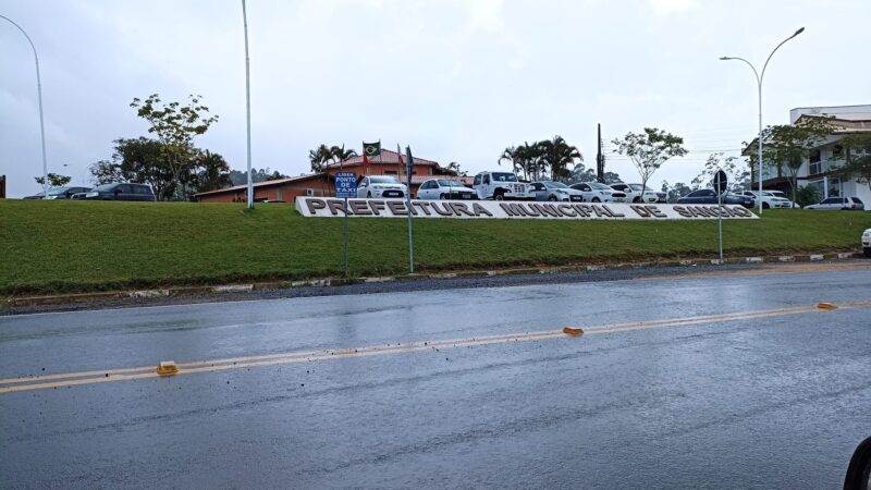 Prefeitura de Sangão está em alerta devido ao volume de chuva previsto para semana