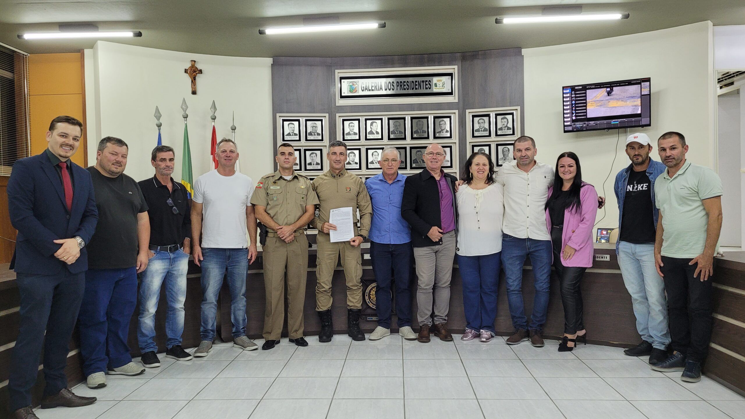 Cerimônia Marca Inauguração do Sistema de Videomonitoramento