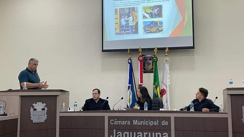 Município de Sangão participa de reunião sobre segurança nas escolas