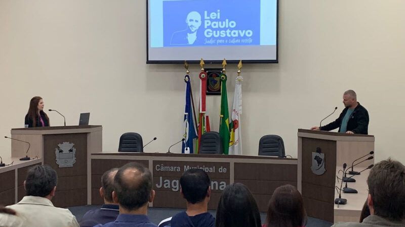 Escuta pública referente a Lei Paulo Gustavo é realizada em Jaguaruna