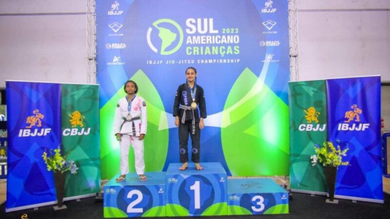 Destaque Tubaronense: Atleta de 11 anos é Campeã Sul-americana de Jiu-Jitsu