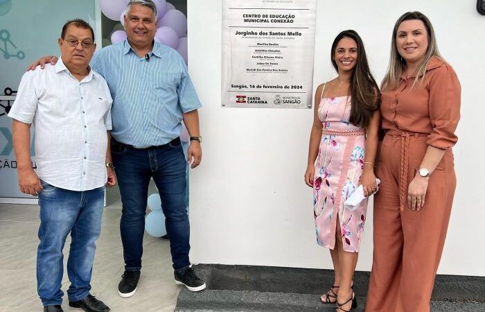 Conexão: O novo Centro de Educação é entregue aos Sangãoenses