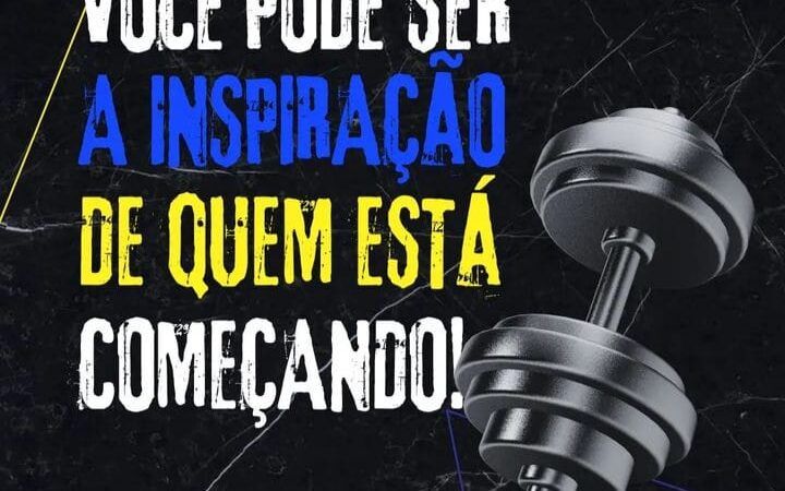 Você pode ser a inspiração de quem está começando