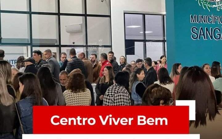 Prefeitura de Sangão celebra inauguração do Centro Viver Bem