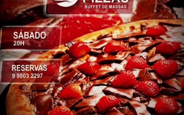 Rodizio de Pizzas no Restaurante Mar que Brilha