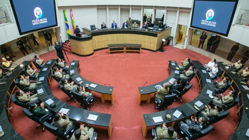 Alesc celebra 40 anos da Polícia Militar Feminina de Santa Catarina