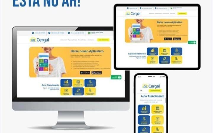 A Cergal está de cara nova na Web! 