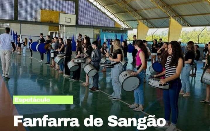 Fanfarra de Sangão intensifica ensaios para a Festa da Cultura 